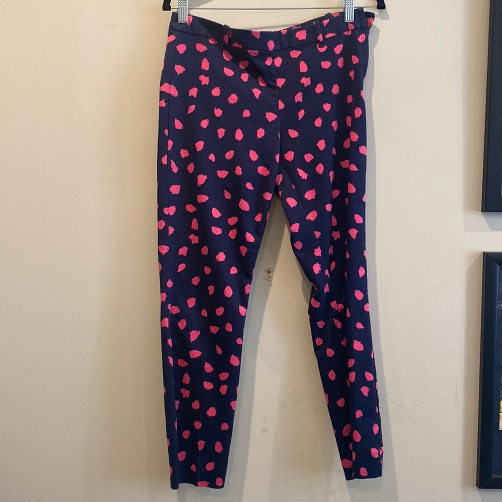 Pink and navy H&M pants